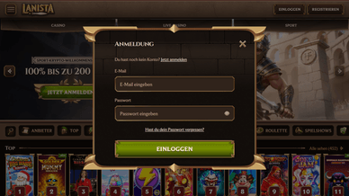 Casino Lanista Login