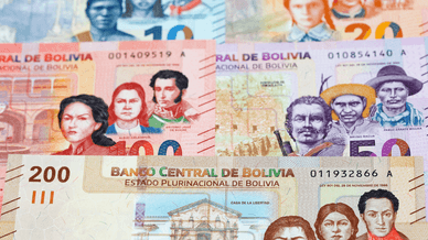 Валюта Болівійський болівіано