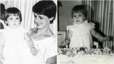 Ana de Armas en su infancia 