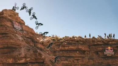 Red Bull Rampage nello Utah Red Bull Rampage