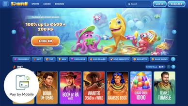 online casino pay by phone