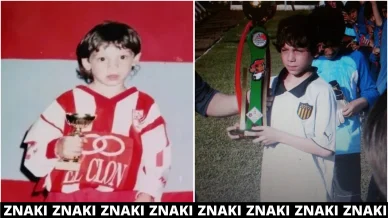 Federico Valverde en su infancia