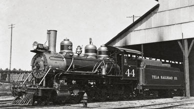 Паровоз № 44 компанії Tela Railroad Co.