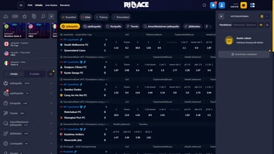 rioace live urheilu