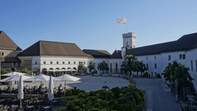 Замок в Любляне