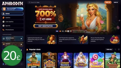 20£ minimum deposit casino