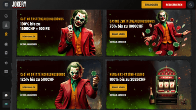 Jokery Online Casino Boni