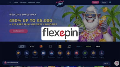 casinojoy flexepin casino
