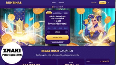 paras palautusprosentti casino