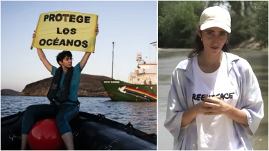 Alba Flores pide proteger los océanos Alba Flores pide proteger los océanos