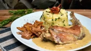 Piatto Coniglio alla sanremese Coniglio alla sanremese