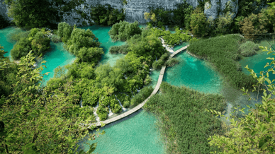 Плітвицькі озера у Хорватії