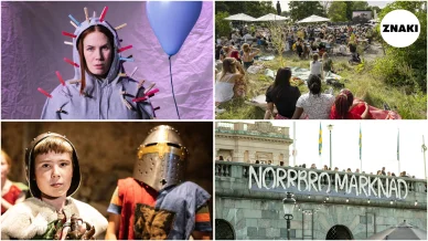 Underhållning på festivalen Underhållning på festivalen