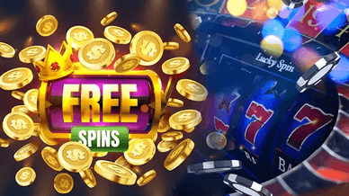 Free spin in casino