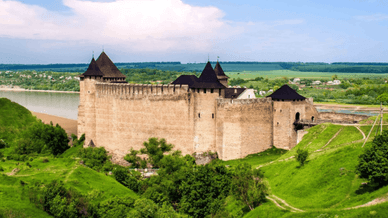 Хотинська фортеця, інший ракурс