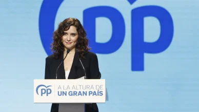 Isabel Díaz Ayuso en el Partido Popular