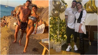 Rodrigo De Paul y Camila Homs Rodrigo De Paul y Camila Homs