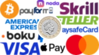 2 pound casino payments