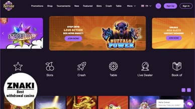 best payout rate online casino