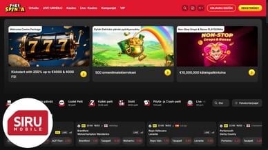 Siru Mobile online-casinot
