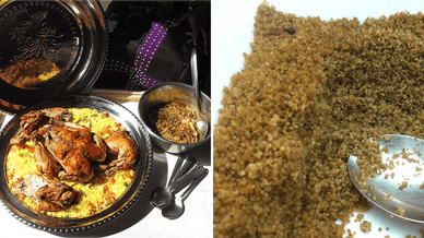 Одно из главных национальных блюд — Беначин и традиционная крупа — Черре