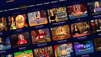 live-kasino pelit
