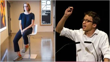 Íñigo Errejón y Elisa Celda Íñigo Errejón y Elisa Celda
