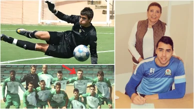 David Raya al comienzo de su carrera