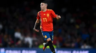 Iago Aspas en la selección española Iago Aspas en la selección española