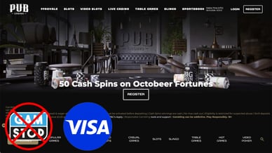 pub casino visa uk
