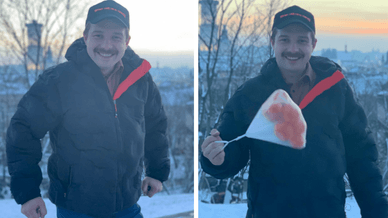 Щербан, фото взимку