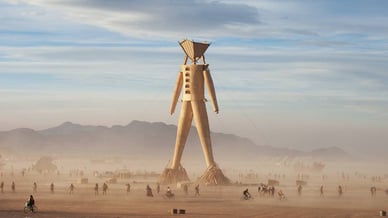Людина, Burning Man