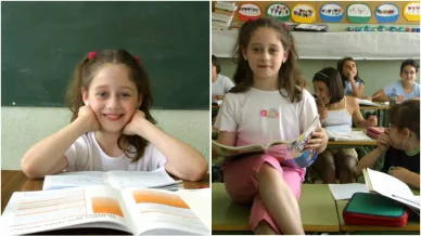 Elena Rivera en su infancia Elena Rivera en su infancia
