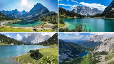 Seebensee ab Ehrwald