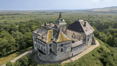 Олеський замок, один із найдавніших