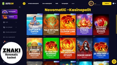 Novomatic pelit