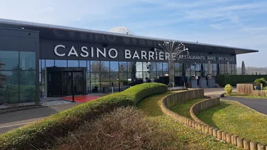 Entrée du casino Barrière de Blotzheim.