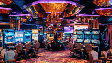 Інтер'єр грального залу FavBet Casino