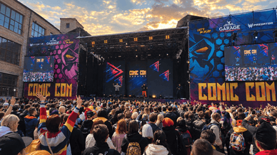 Головна сцена фестивалю Comic Con Ukraine