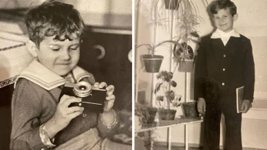 Юрій Горбунов: дитячі фото