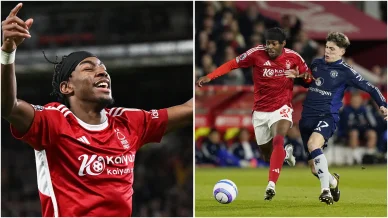 Anthony Elanga i Nottingham Forest