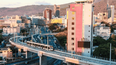 Современный облик столицы Маврикия, города Порт-Луи