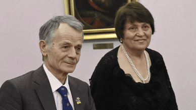 Сафінар Джемілєва та Мустафа Джемілєв