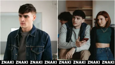 Gabriel Guevara durante el rodaje de series