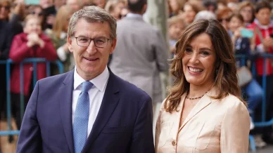 Alberto Núñez Feijóo y Eva Cárdenas Alberto Núñez Feijóo y Eva Cárdenas