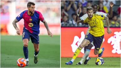 Iñigo Martínez en FC Barcelona y Al-Nassr FC