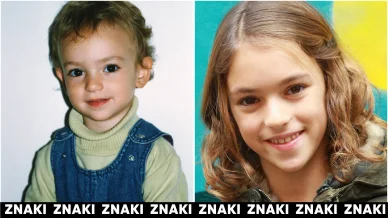 Alícia Falcó en su infancia Alícia Falcó en su infancia
