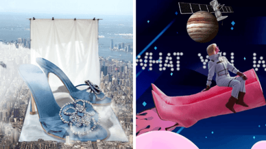 Пари взуття для благодійності