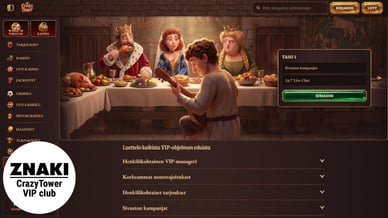 CrazyTower VIP club casino