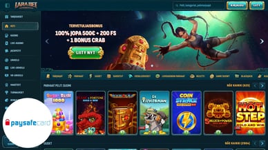 Paysafecard talletus casino